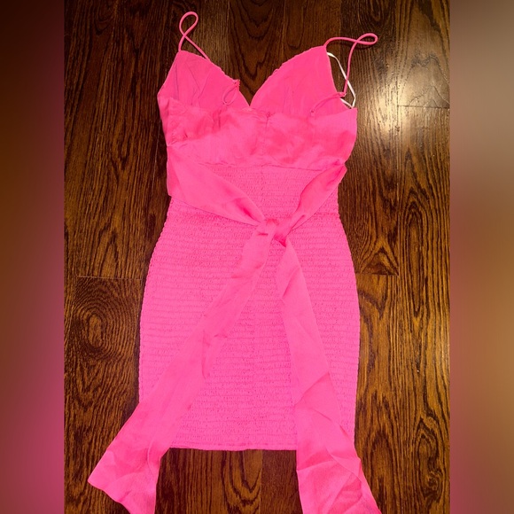 New with tags never worn! Sage + Paige Pink Mini Dress - Picture 5 of 7